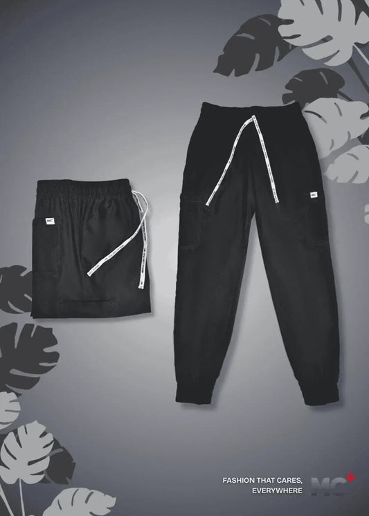 FlexMove Onyx Jogger Bottom Comfortable Durable Material Scrub Suit for Men