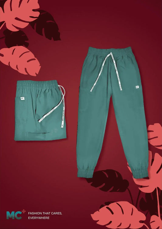 FlexMove Eucalyptus Jogger Bottom Comfortable Durable Material Scrub Suit for Men