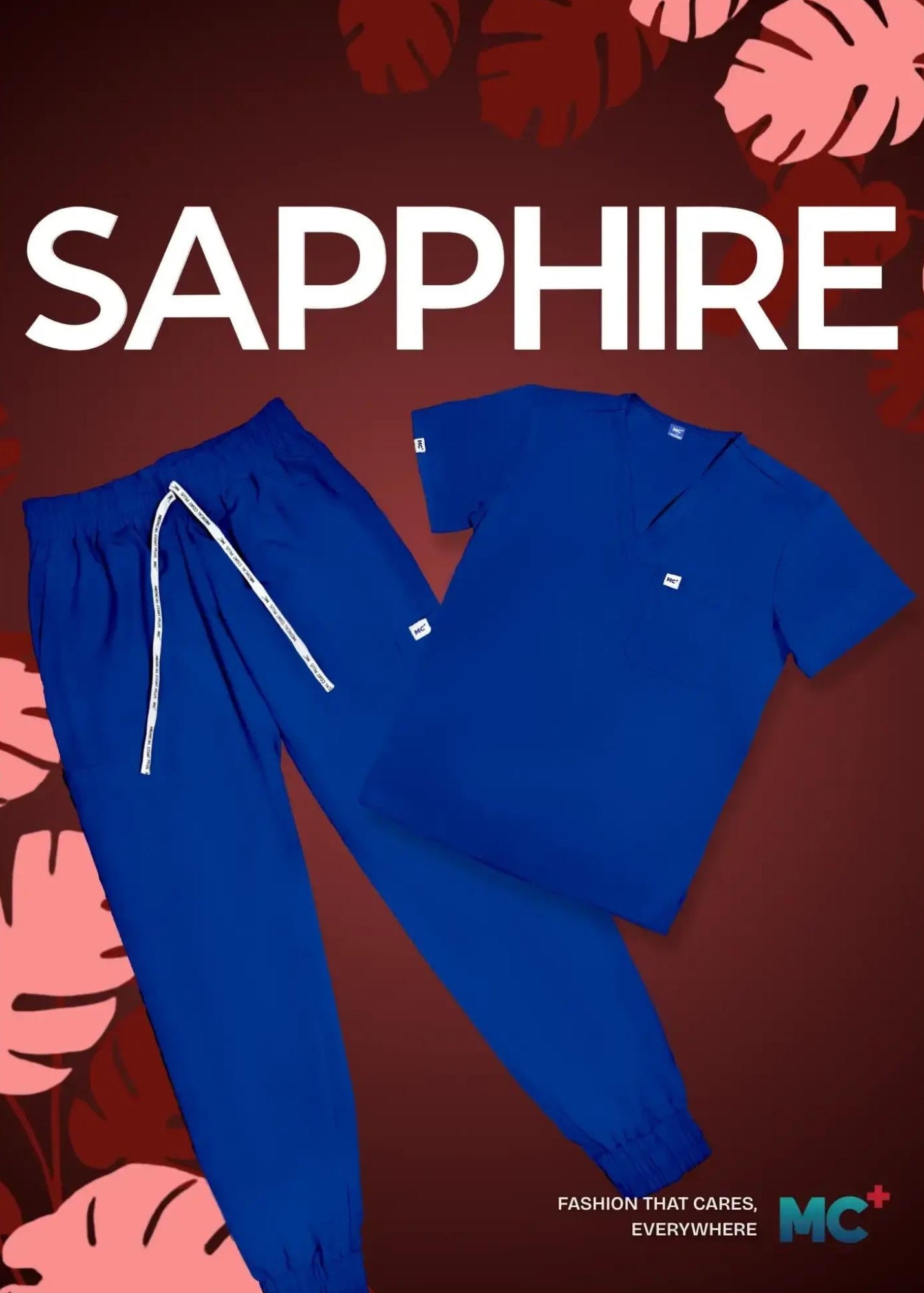 FlexMove Sapphire Jogger Bottom Comfortable Durable Material Scrub Suit for Men