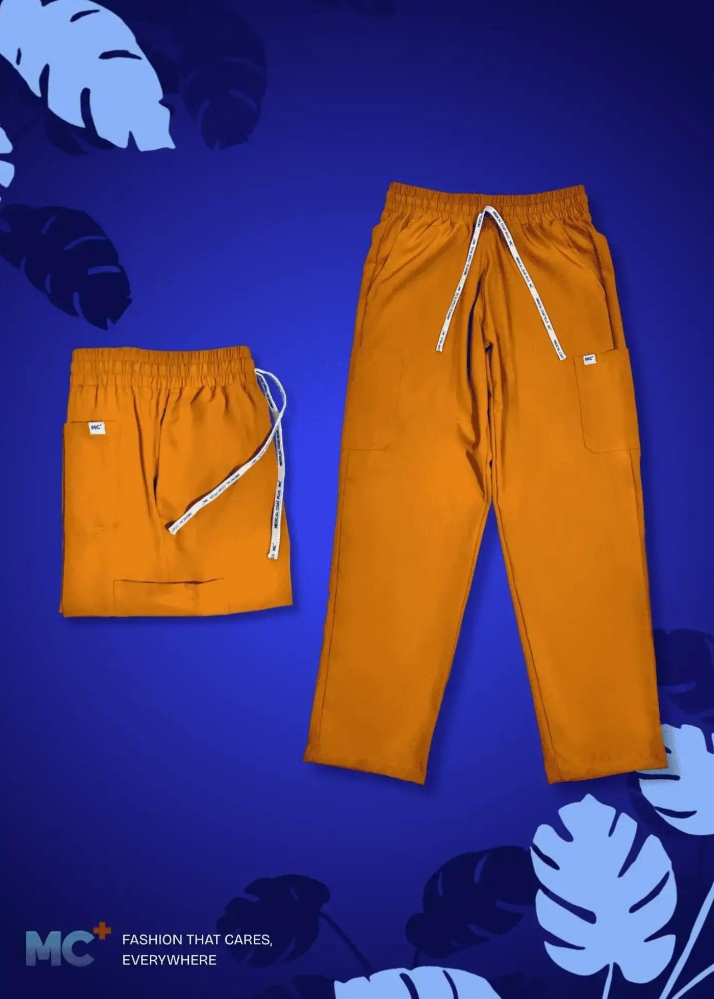 FlexMove Sunflare Straight Cut Bottom Comfortable Durable Material Scrub Suit for Men