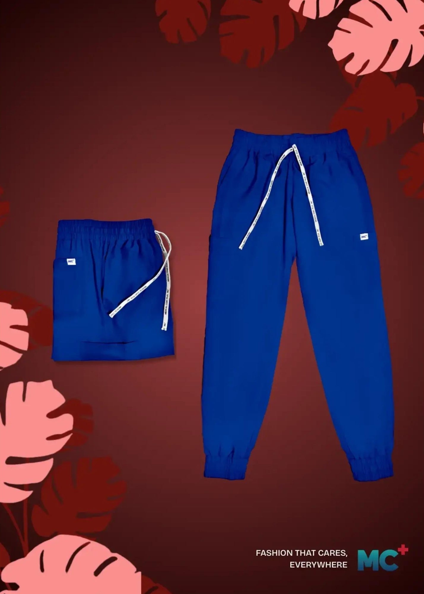 FlexMove Sapphire Jogger Bottom Comfortable Durable Material Scrub Suit for Men