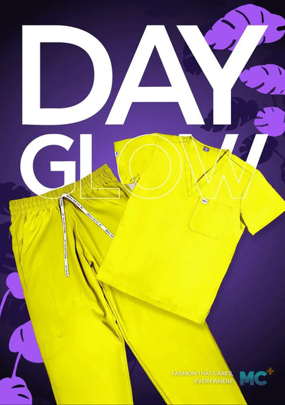 FlexMove Dayglow Jogger Bottom Comfortable Durable Material Scrub Suit for Men