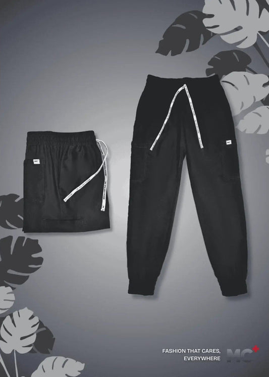 FlexMove Onyx Jogger Bottom Comfortable Durable Material Scrub Suit for Women