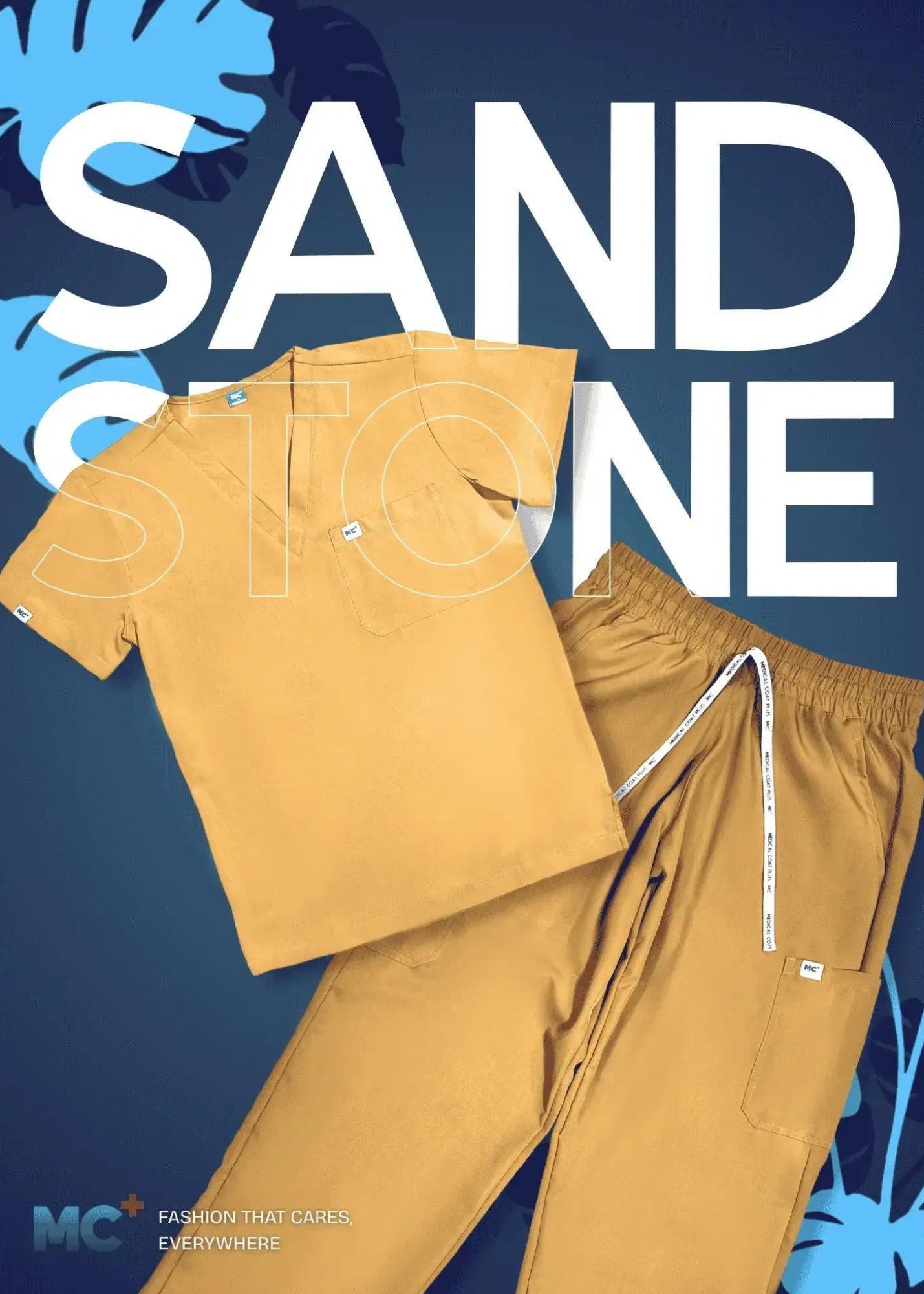 FlexMove Sandstone Jogger Bottom Comfortable Durable Material Scrub Suit for Women