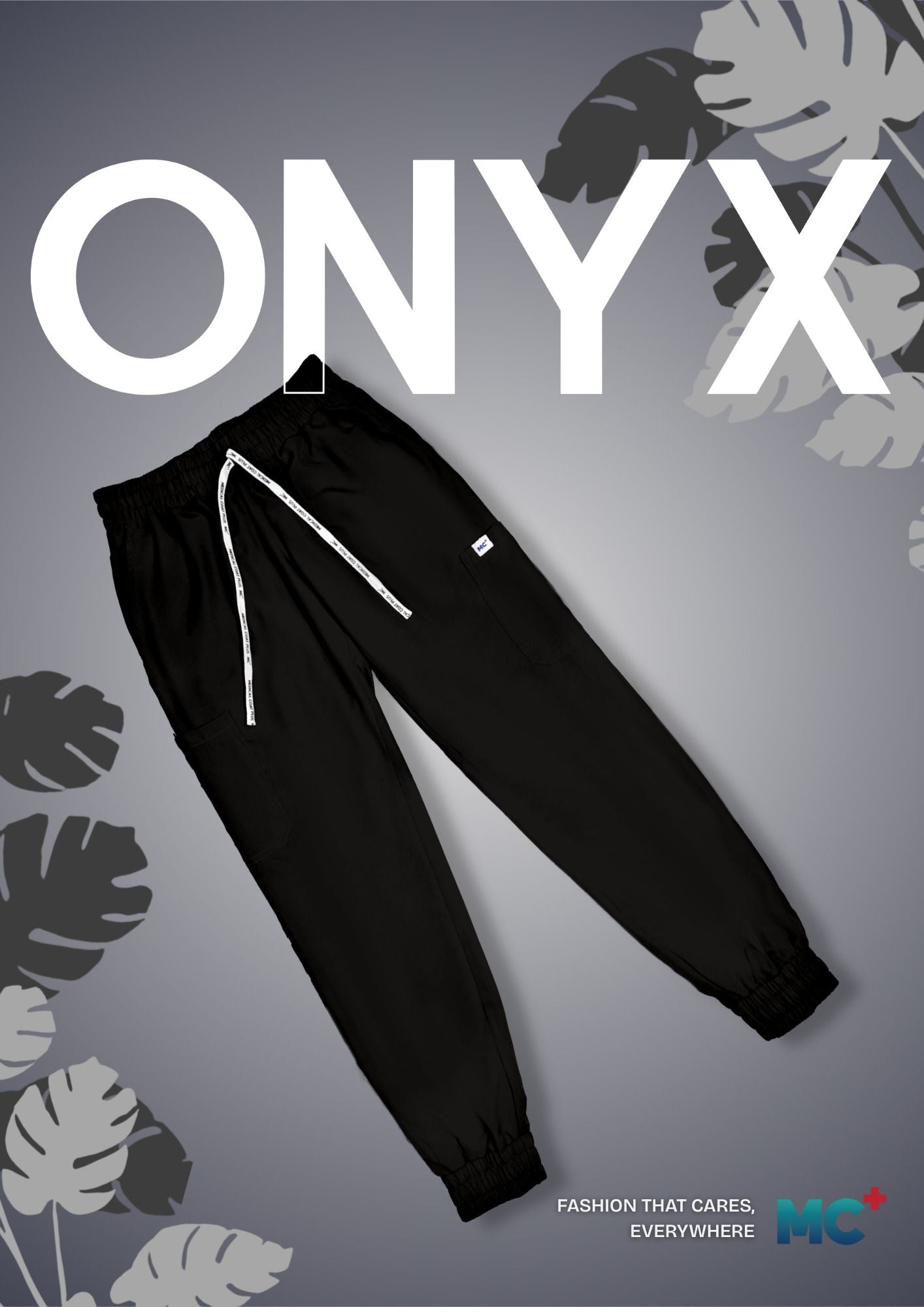 FlexMove Onyx Jogger Bottom Comfortable Durable Material Scrub Suit for Men