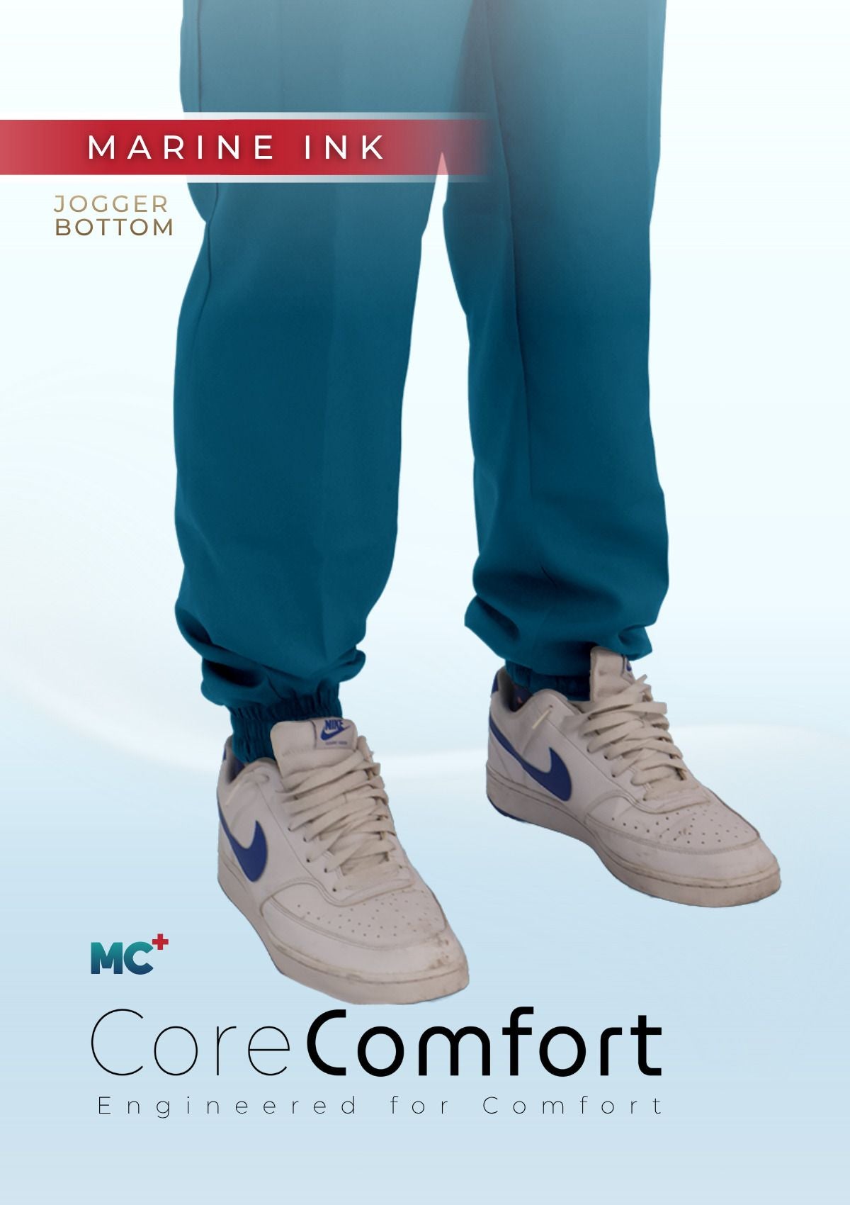 CoreComfort   Marine Ink  Jogger  for Men Suitable for Medical Environments