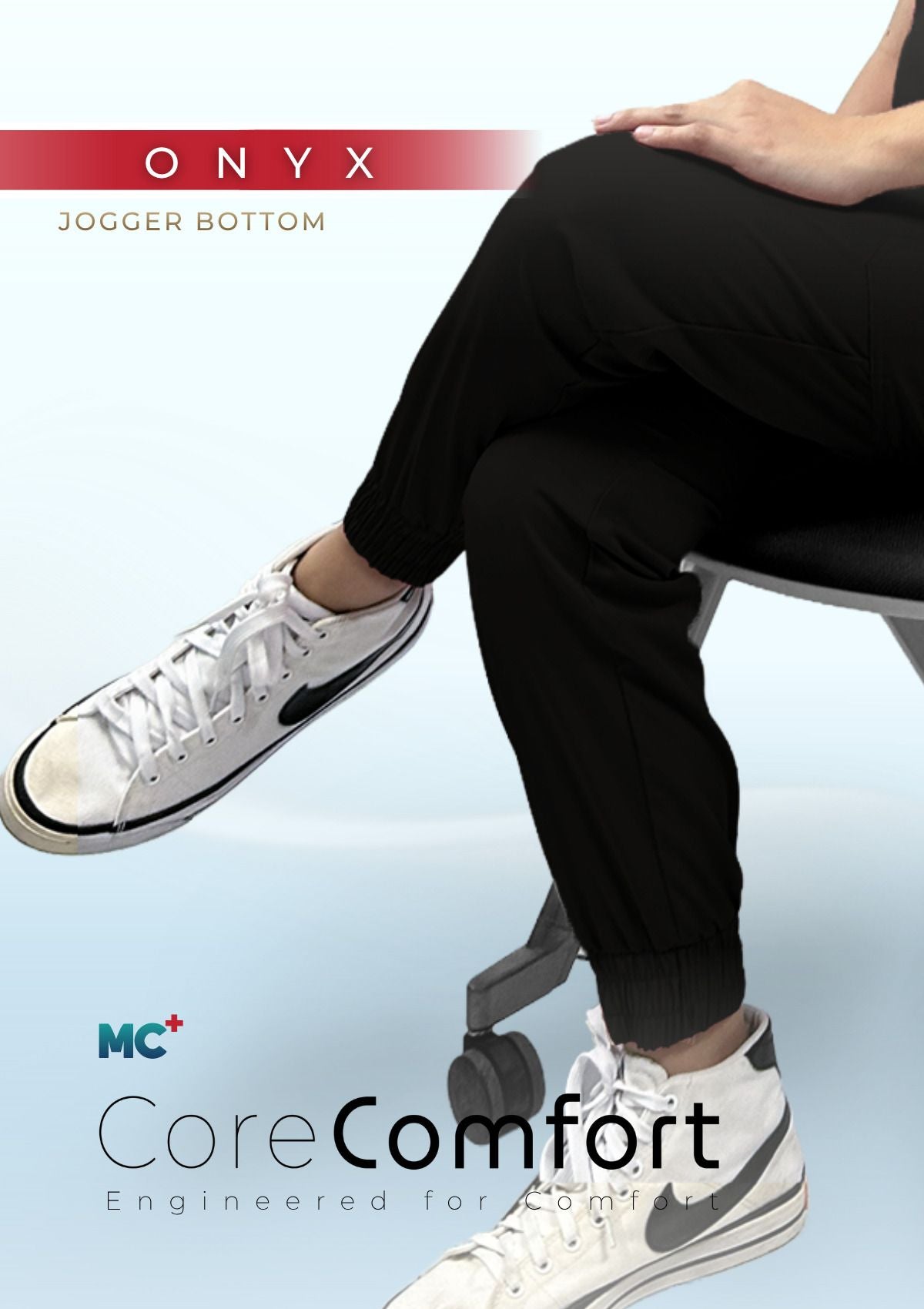 CoreComfort   Onyx  Jogger  for Women Suitable for Medical Environments