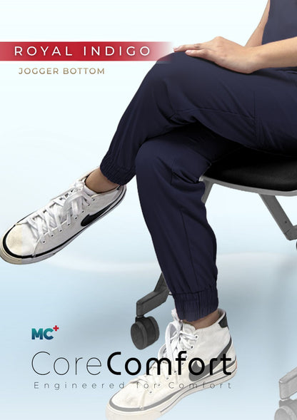 CoreComfort   Royal Indigo  Jogger  for Women Suitable for Medical Environments