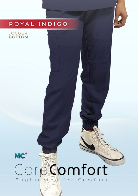 CoreComfort   Royal Indigo  Jogger  for Men Suitable for Medical Environments