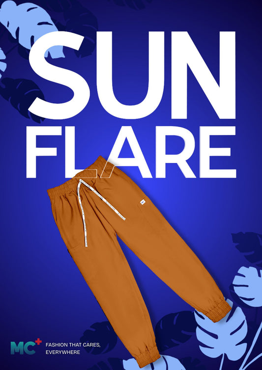 FlexMove Sunflare Jogger Bottom Comfortable Durable Material Scrub Suit for Women